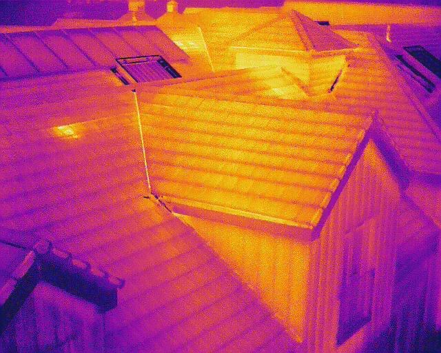 Thermal Imaging Roof Survey Image Ilkeston